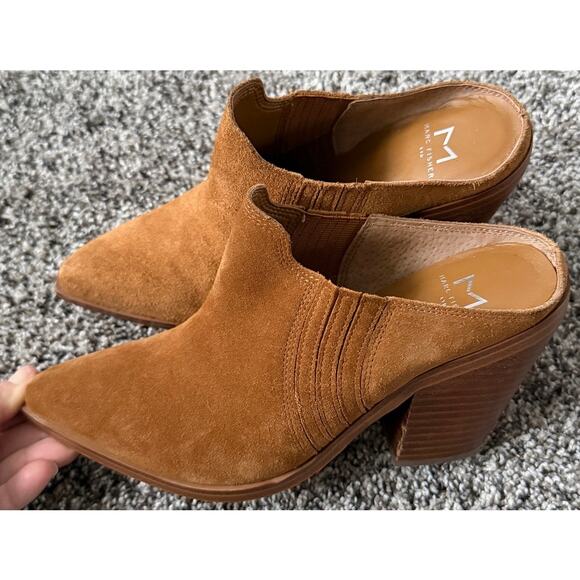Marc Fisher LTD Shoes - Marc Fisher Gabbi suede mule shoe women's size 7